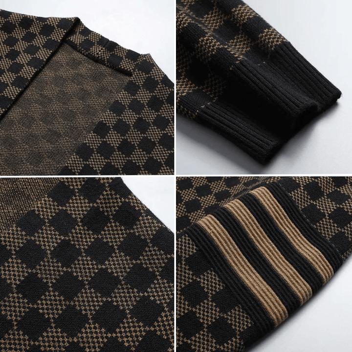 Samero Knit Wool  Cardigan