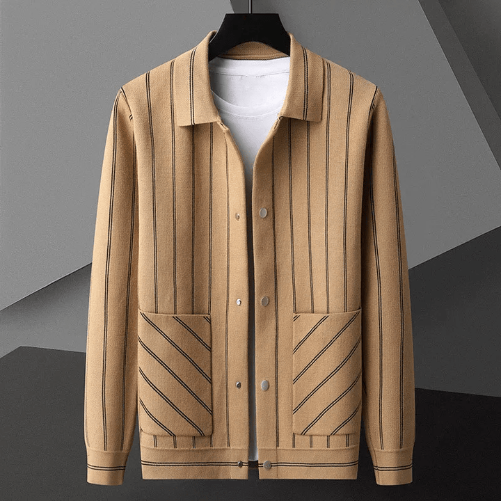 Xavero Virgin Wool Cardigan